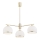 Argon 1488 - Candelabro suspenso MARBELLA 3xE27/15W/230V latão
