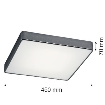 Argon 1575 - Luz de teto ONTARIO 4xE27/15W/230V