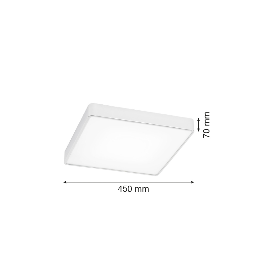 Argon 1576 - Luz de teto ONTARIO 4xE27/15W/230V