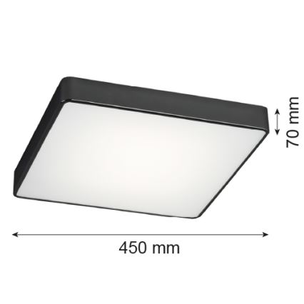 Argon 1577 - Luz de teto ONTARIO 4xE27/15W/230V