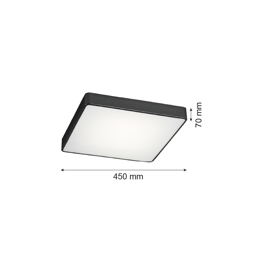 Argon 1577 - Luz de teto ONTARIO 4xE27/15W/230V
