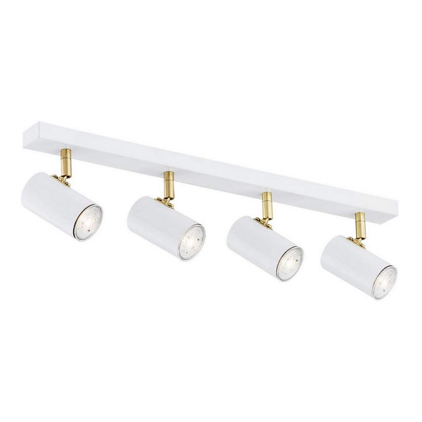 Argon 1689 - Foco LAGOS 4xGU10/5W/230V branco/dourado