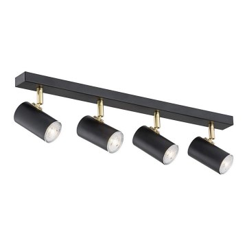 Argon 1690 - Foco LAGOS 4xGU10/5W/230V preto/latão