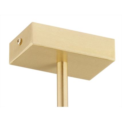 Argon 1767 - Candelabro suspenso FREEMONT 4xE27/15W/230V dourado/branco/preto