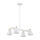 Argon 1773 - Candeeiro suspenso AVALONE 4xE27/15W/230V branco/dourado