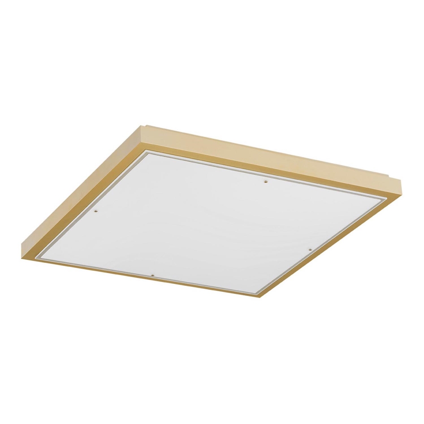 Argon 1816 - Iluminação de teto CARLSON 4xE27/15W/230V 60x60 cm dourada