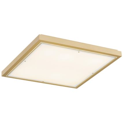 Argon 1816 - Iluminação de teto CARLSON 4xE27/15W/230V 60x60 cm dourada