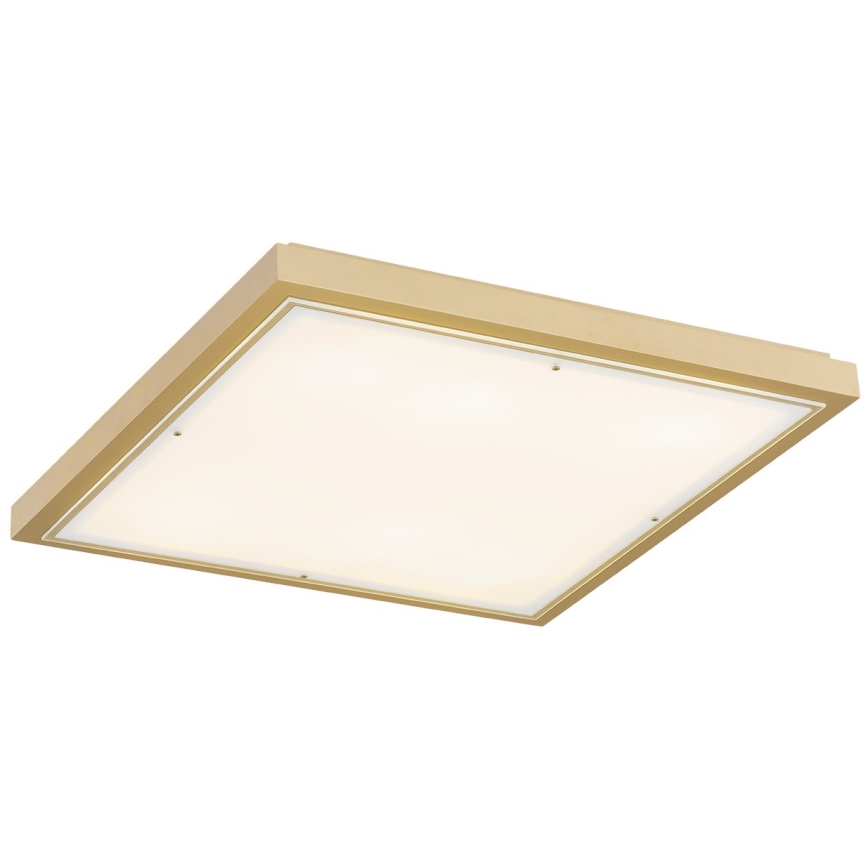 Argon 1816 - Iluminação de teto CARLSON 4xE27/15W/230V 60x60 cm dourada