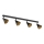 Argon 1817 - Foco LUCINDA 4xE14/7W/230V preto