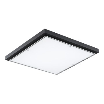 Argon 1826 - Iluminação de teto CARLSON 4xE27/15W/230V 60x60 cm preto