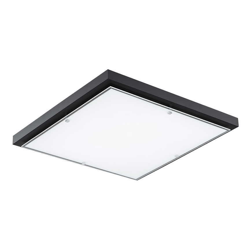 Argon 1826 - Iluminação de teto CARLSON 4xE27/15W/230V 60x60 cm preto