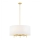 Argon 2132 - Candelabro suspenso ABBANO 5xE14/7W/230V latão/branco