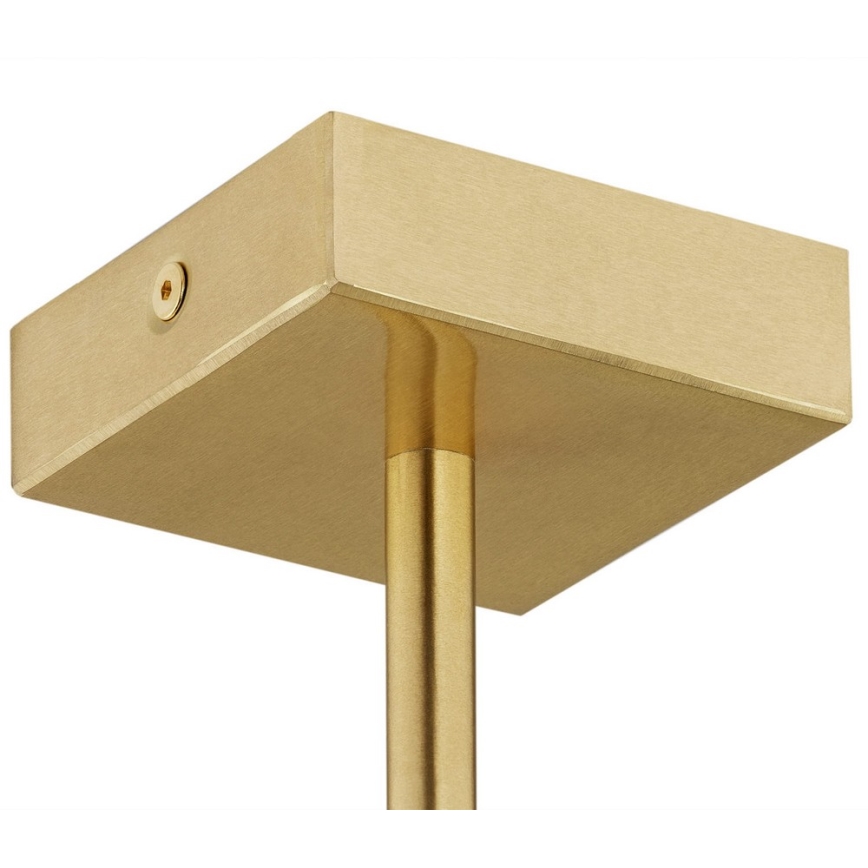 Argon 2132 - Candelabro suspenso ABBANO 5xE14/7W/230V latão/branco