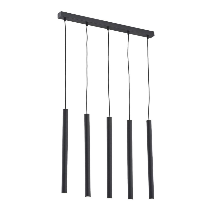 Argon 2137 - Candelabro suspenso ETNA 5xG9/6W/230V preto