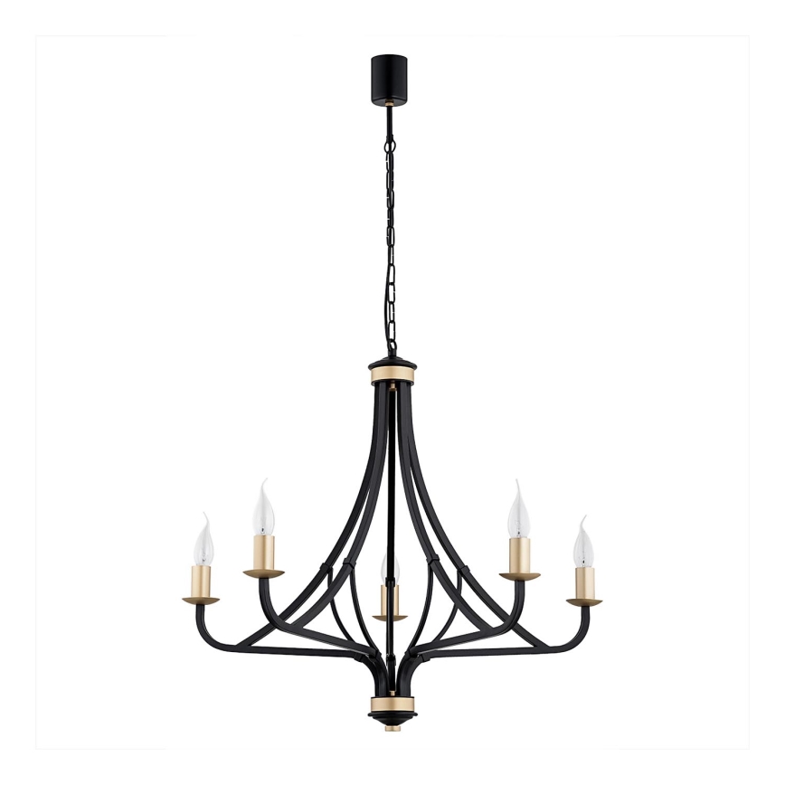 Argon 2171 - Candelabro suspenso LORENZO 5xE14/7W/230V