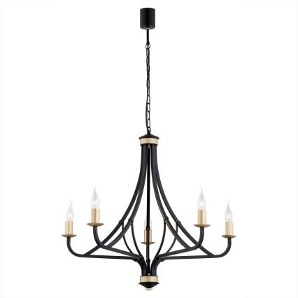 Argon 2171 - Candelabro suspenso LORENZO 5xE14/7W/230V