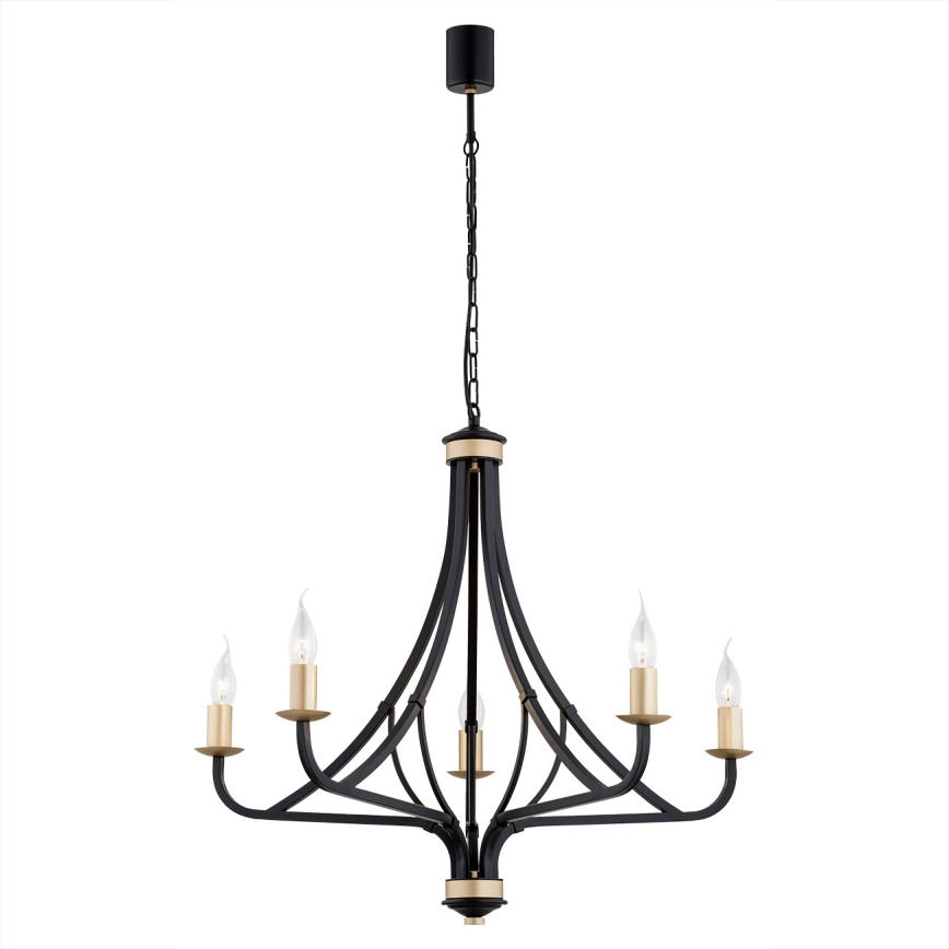 Argon 2171 - Candelabro suspenso LORENZO 5xE14/7W/230V