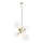 Argon 2532 - Candelabro suspenso SATELITE 6xE27/15W/230V dourada