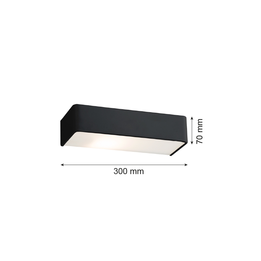 Argon 3075 - Luz de parede RODAN 1xE27/15W/230V