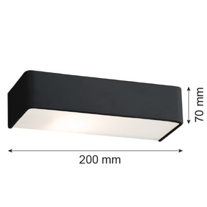 Argon 3079 - Iluminação de parede RODAN 1xE27/15W/230V