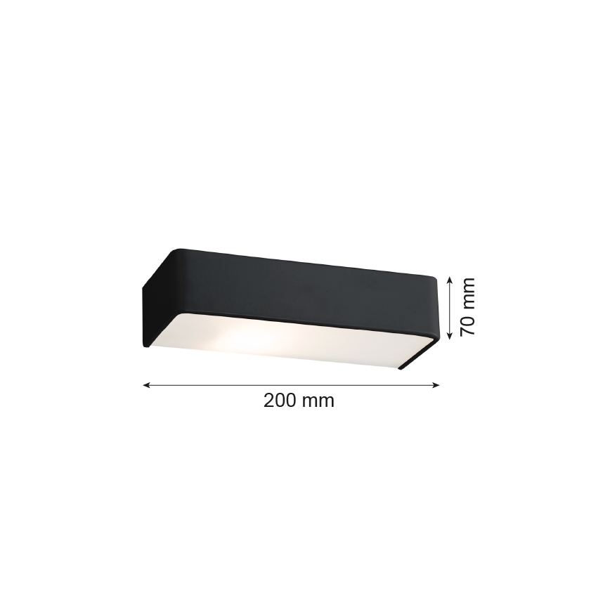 Argon 3079 - Iluminação de parede RODAN 1xE27/15W/230V