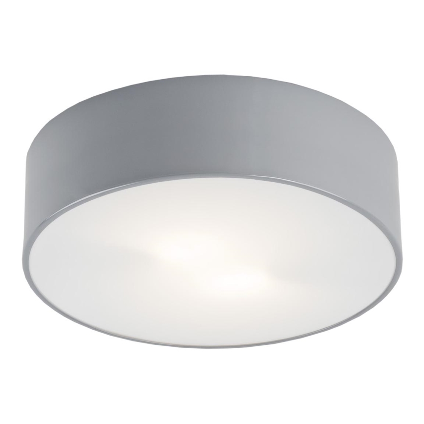 Argon 3080 - Iluminação de teto DARLING 2xE27/15W/230V d. 25 cm cinzento