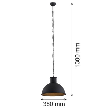 Argon 3191 - Candelabro EUFRAT 1xE27/60W/230V