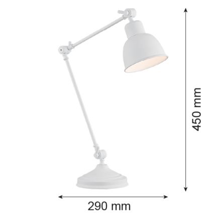 Argon 3194 - Candeeiro de mesa EUFRAT 1xE27/15W/230V