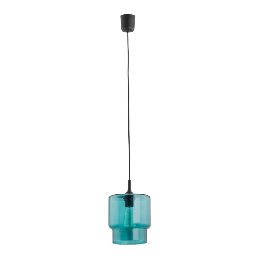 Argon 3271 - Candelabro suspenso NEWA 1xE27/15W/230V turquesa