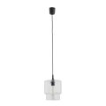 Argon 3275 - Candelabro suspenso NEWA 1xE27/15W/230V transparente