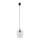 Argon 3275 - Candelabro suspenso NEWA 1xE27/15W/230V transparente