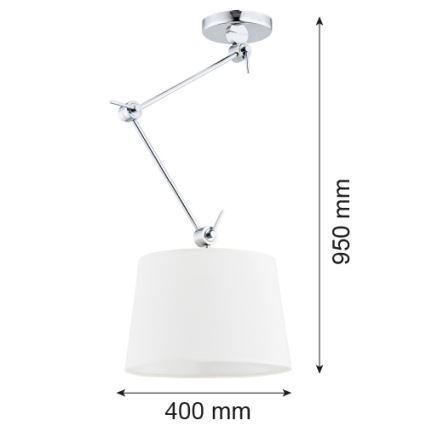 Argon 3548 - Luz pendente  ZAKYNTOS 1xE27/60W