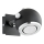 Argon 3638 - Foco de parede KOS 1xGU10/5W/230V preto/cromado brilhante