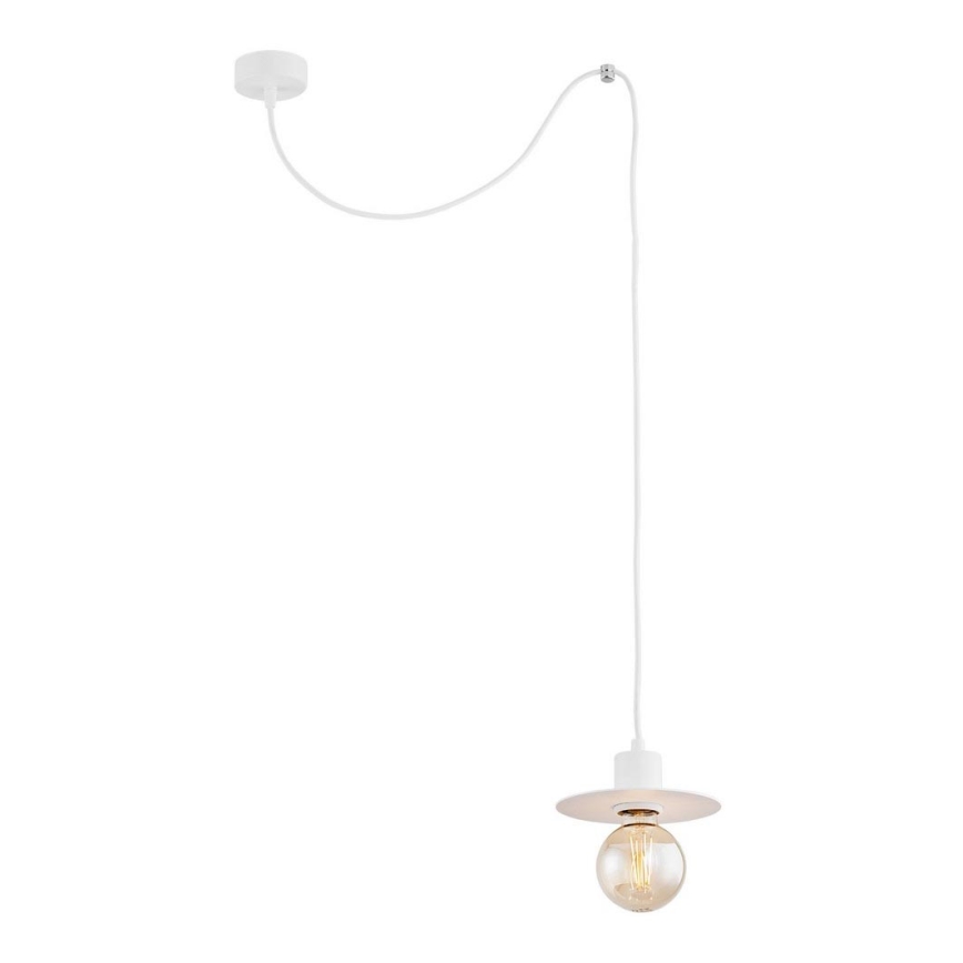Argon 3834 - Candelabro suspenso CORSO 1xE27/15W/230V branco