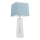Argon 3839 - Candeeiro de mesa LILLE 1xE27/15W/230V azul