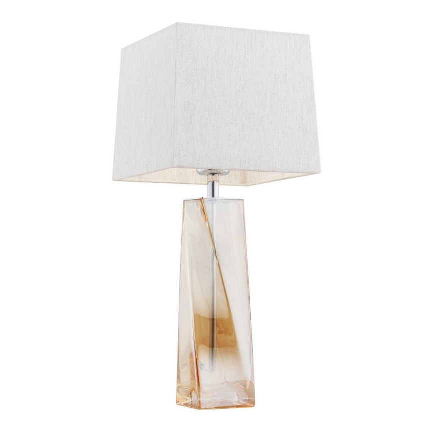 Argon 3840 - Candeeiro de mesa LILLE 1xE27/15W/230V branco