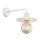 Argon 3878 - Candeeiro de parede CORSO 1xE27/15W/230V branco