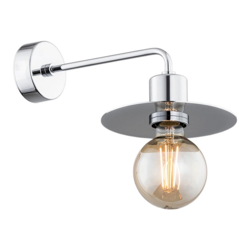Argon 3880 - Candeeiro de parede CORSO 1xE27/15W/230V cromado brilhante