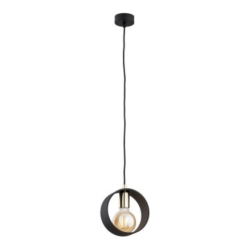 Argon 4067 - Candelabro suspenso AMADORA 1xE27/15W/230V preto