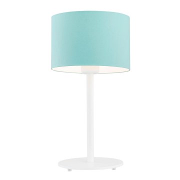 Argon 4127 - Candeeiro de mesa MAGIC 1xE27/15W/230V turquesa/branco