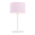 Argon 4128 - Candeeiro de mesa MAGIC 1xE27/15W/230V rosa/branco