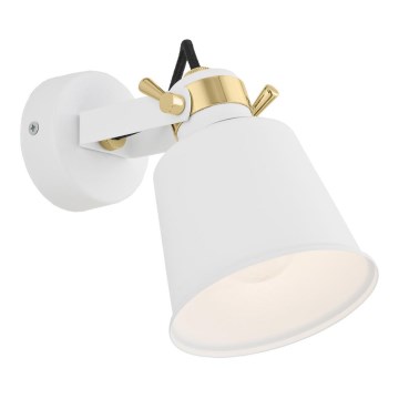 Argon 4160 - Foco de parede KONGO 1xE27/15W/230V branco