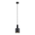 Argon 4219 - Candelabro suspenso SINES 1xE27/15W/230V d. 12 cm preto