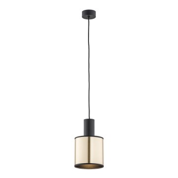 Argon 4248 - Candelabro suspenso HERMAN 1xE27/15W/230V latão/preto