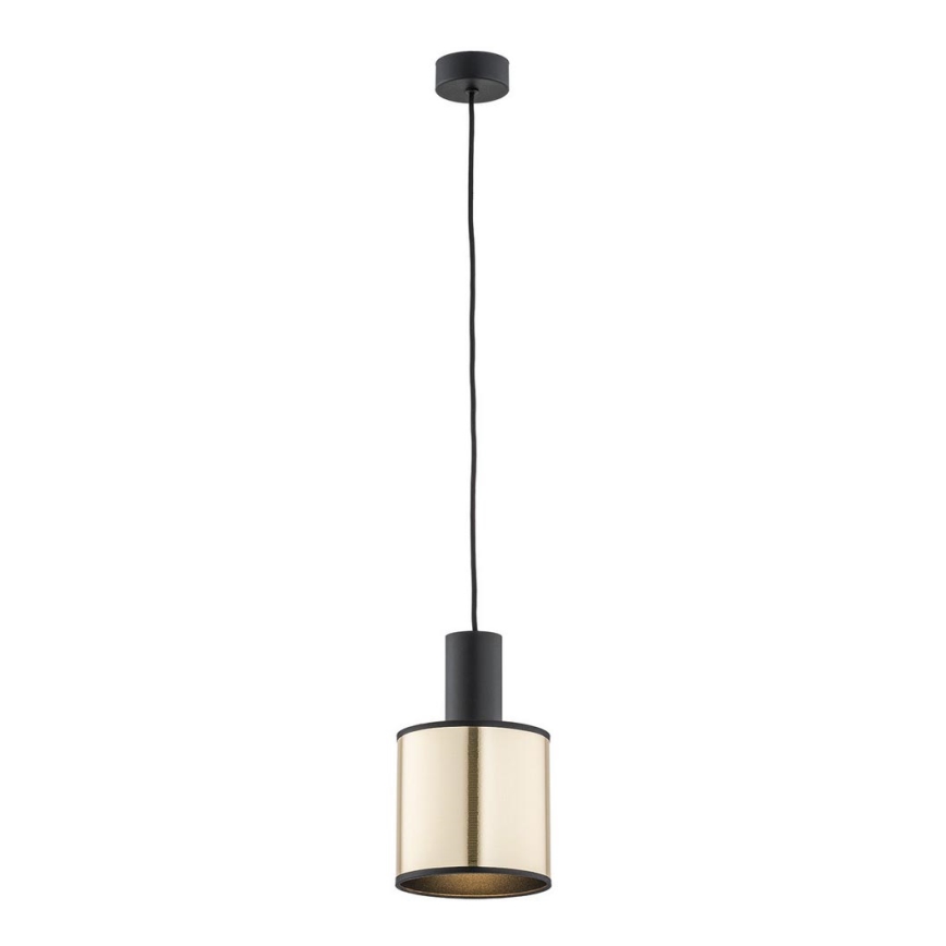 Argon 4248 - Candelabro suspenso HERMAN 1xE27/15W/230V latão/preto