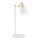 Argon 4256 - Lâmpada de mesa DORIA 1xE27/15W/230V branco/bronze