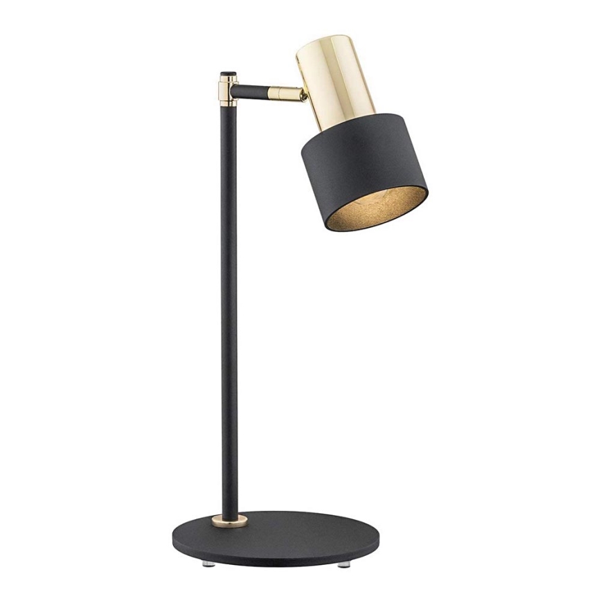 Argon 4257 - Lâmpada de mesa DORIA 1xE27/15W/230V preto antigo/bronze