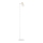 Argon 4258 - Candeeiro de chão DORIA 1xE27/15W/230V branco/latão