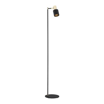 Argon 4259 - Candeeiro de chão DORIA 1xE27/15W/230V preto/latão