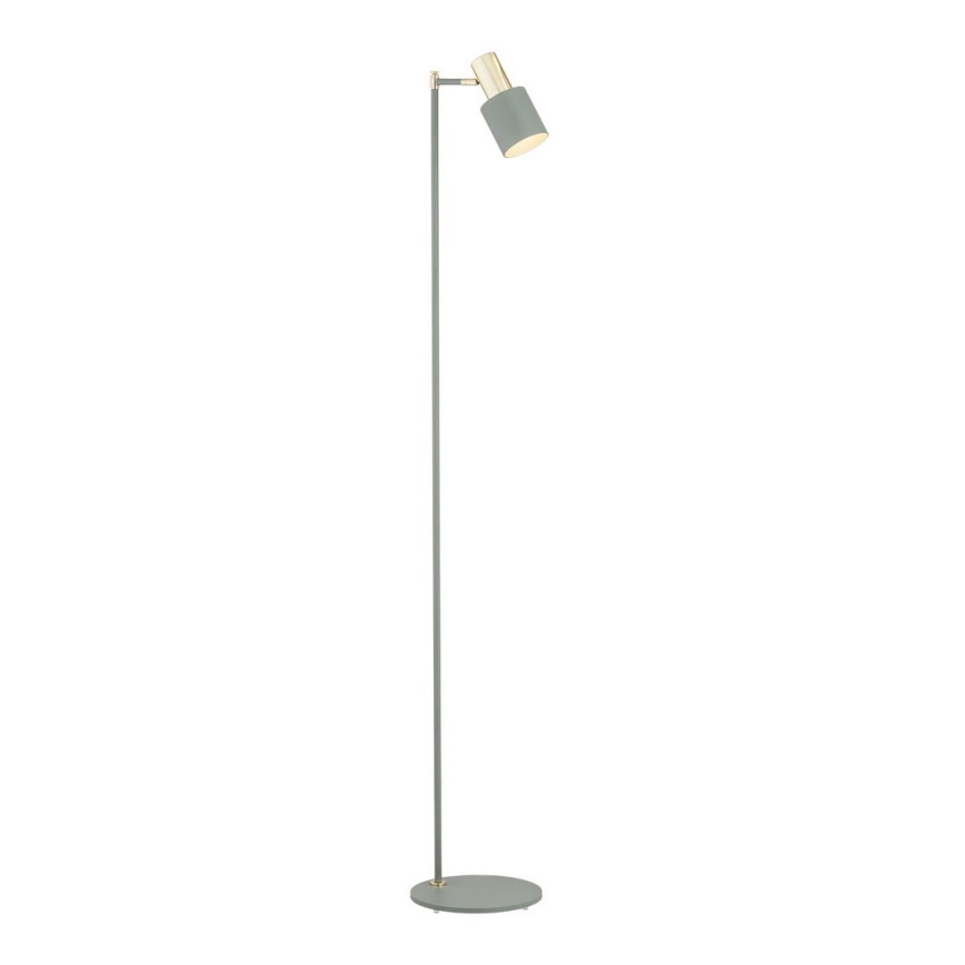 Argon 4271 - Candeeiro de chão DORIA 1xE27/15W/230V verde/latão